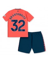 Everton Jarrad Branthwaite #32 Venkovní dres pro děti 2023-24 Krátký Rukáv (+ trenýrky)